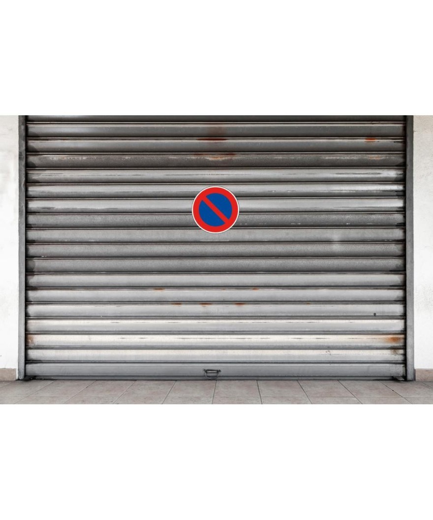 Pann. adh. interdiction stationner 30cm