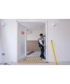 Panneau adhésif accès interdit 20cm