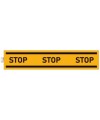 Pann. adhésif obligation stop jaune 1m