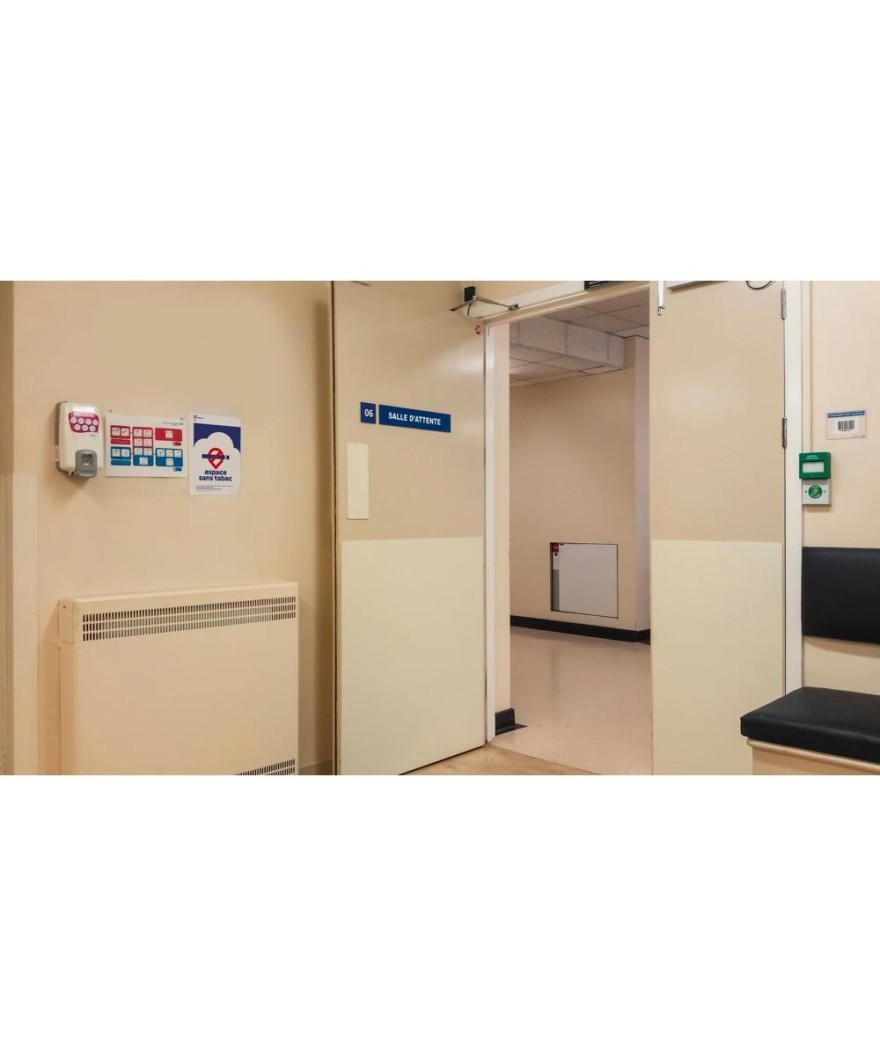 Panneau PVC adh. Espace sans tabac A5 FR