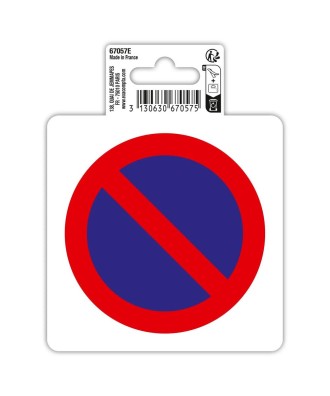 Panneau Défense de stationner PVC 10cm