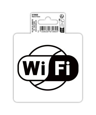 Panneau Wifi PVC 10x10cm