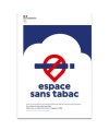 Panneau PP Espace sans tabac A4 FR