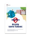 Panneau PP non adh. Ecole sans tabacA4FR
