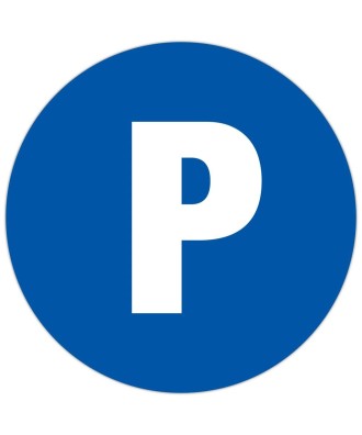 Panneau parking privé  30 cm