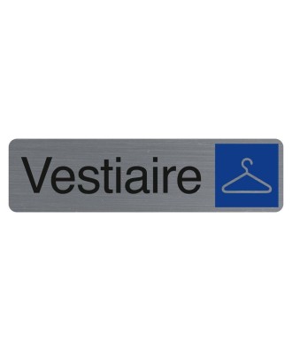 Plaque adhésive Vestiaire FR