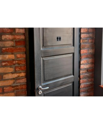 Plaque adhésive toilettes H/F FR