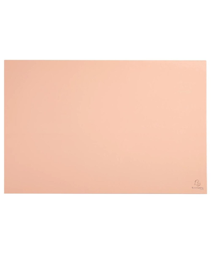 Sous-main cart. Aquarel 575x375mm corail