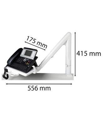 TELESCOPHONE gris lumière