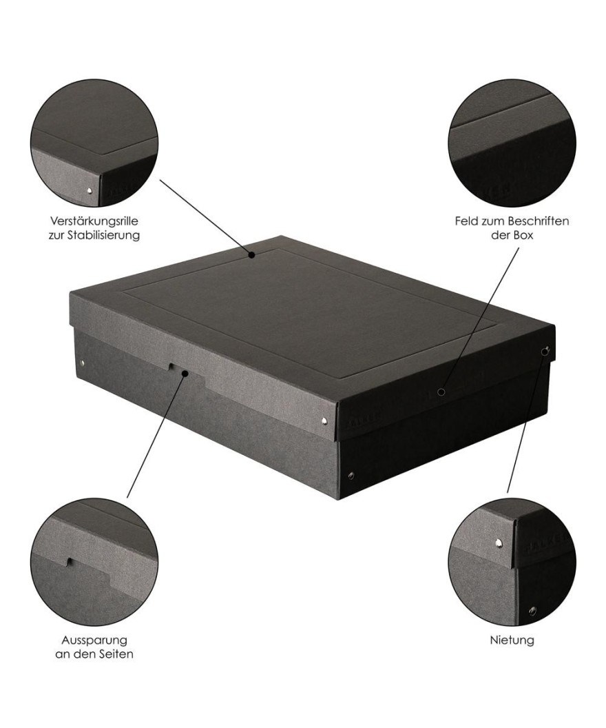 PureBox Black A3 100mm