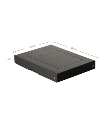 PureBox Black A4 40mm