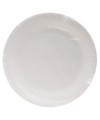 50 Assiettes, carton rond Ø 23 cm Blanc