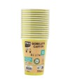 15 Gobelets carton 20cl Vert Kiwi