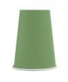 15 Gobelets carton 20cl Vert Olive