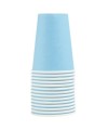 15 Gobelets carton 20cl Bleu ciel