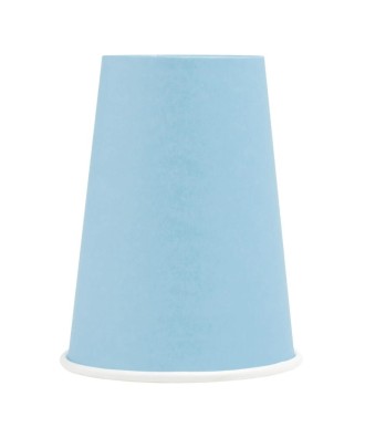 15 Gobelets carton 20cl Bleu ciel
