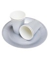 15 Gobelets carton 20cl Argent