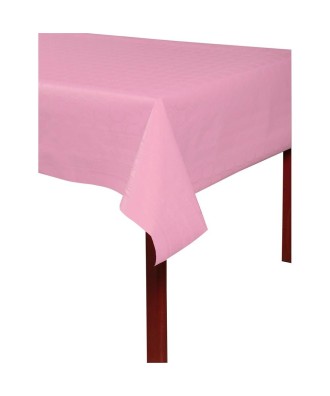 RL Nappe DAMASSE 1,18 x 6m Rose Poudré