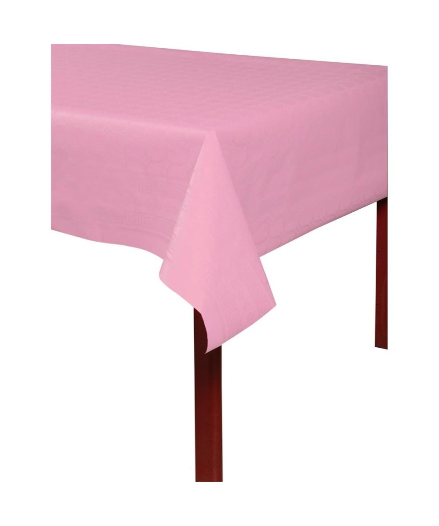 RL Nappe DAMASSE 1,18 x 6m Rose Poudré