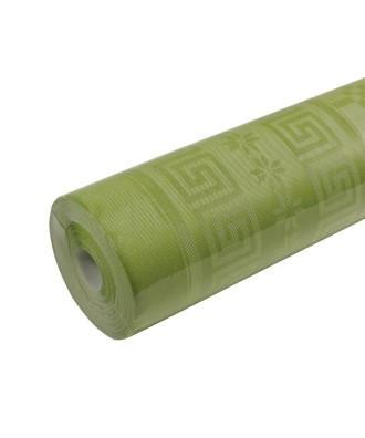 RL Nappe DAMASSE 1,18 x 6m Vert Olive