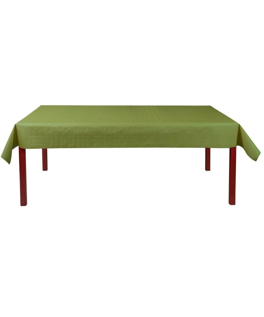 RL Nappe DAMASSE 1,18 x 6m Vert Olive