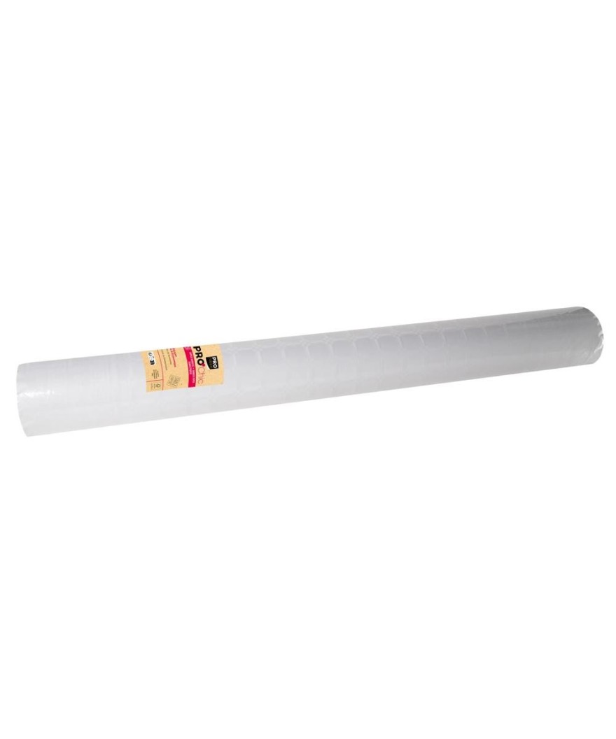 RL Nappe DAMASSE 1,18 x 100m  Blanc