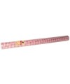 RL Nappe DAMASSE 1,18x50m Vichy Rouge