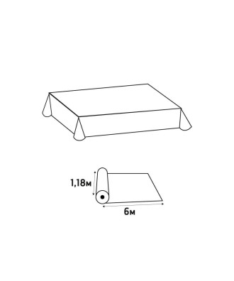 RL Nappe TOILE DE LIN  1,18 x 6m Bavière