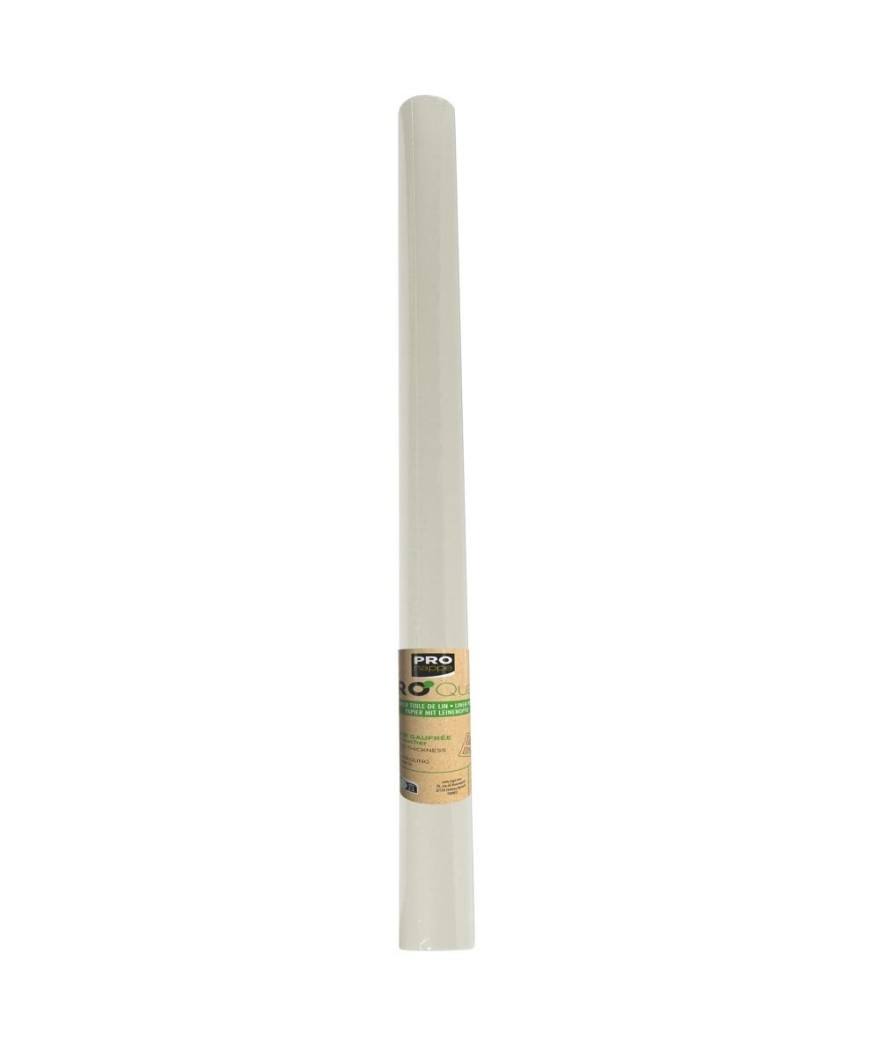 RL Nappe TOILE DE LIN 1,18x20m Blanc