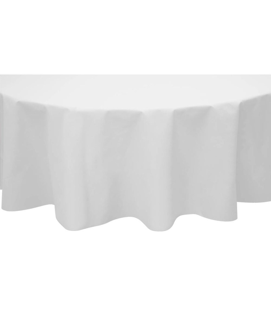Nappe AIRLAID ronde Ø240 cm Blanc