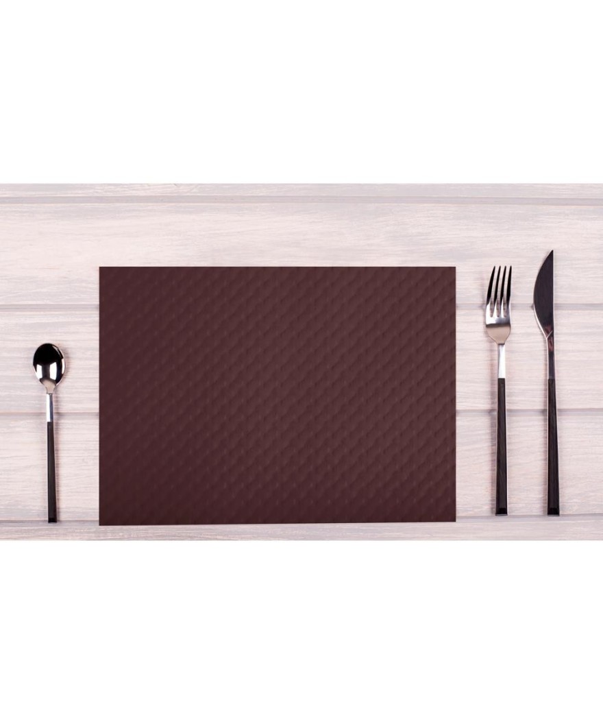 500 Sets de table TISS LACK30x40Chocolat