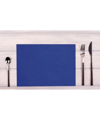 100 Sets de table SPUNB.30x40Bleu marine