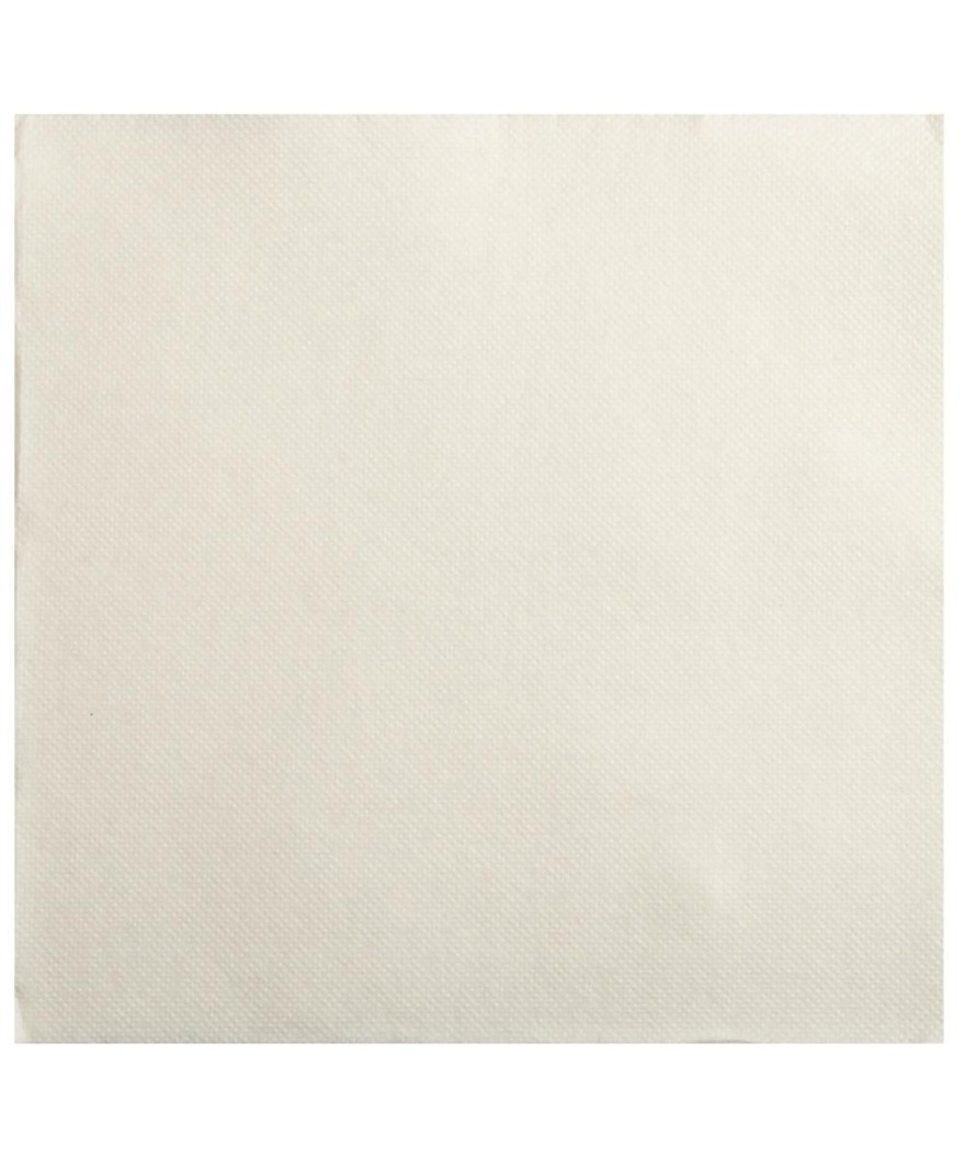 50 Serv.OUATE micro-gauf.20X20 Ivoire