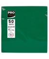 50Serv. OUATE micro-gauf.20X20Vert sapin