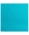 50Serv.OUATE micro-gauf.20X20 Turquoise