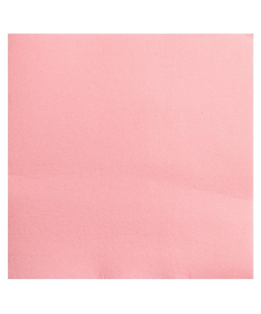 50 Serviettes OUATE 20X20 Rose poudré