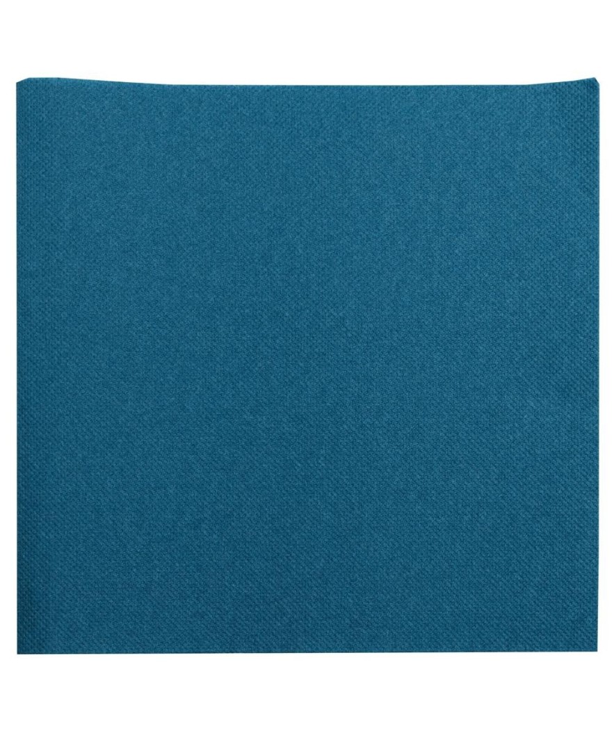 40 Serviettes OUATE38X38cmBleu Pacifique
