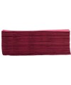40Serv.OUATE microgaufré38X38 Bordeaux