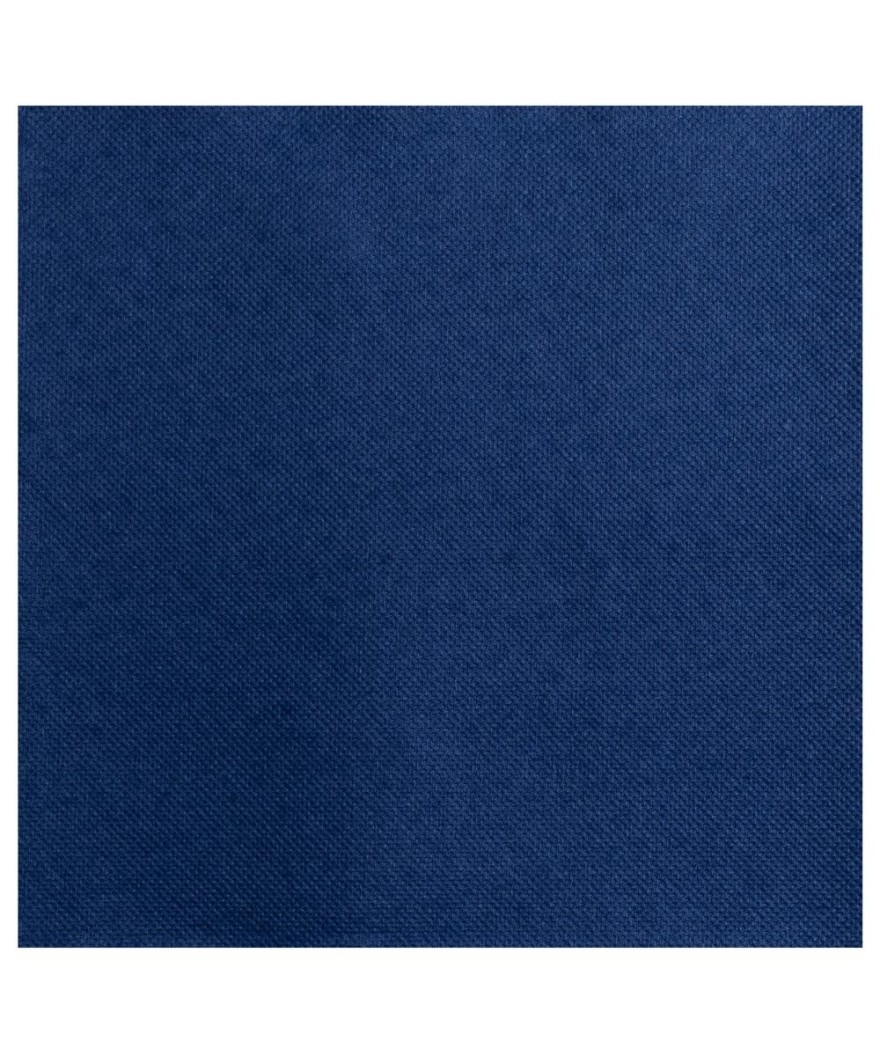 40 Serv.OUATE micro-gaufré38X38 Marine