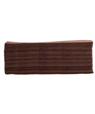 40Serviettes OUATEmicro-gaufré38X38Choc.