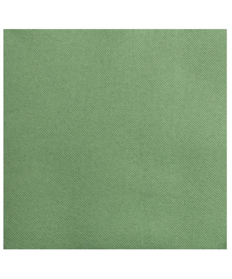 40 Serv.OUATE micro-gauf.38X38 V.olive