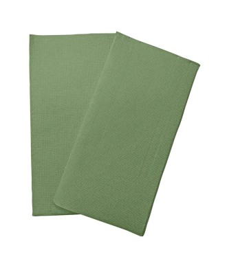 40 Serv.OUATEpliées1/8 38x38 Vert Olive