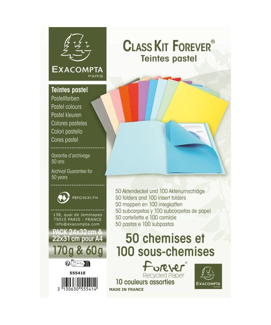Kit de classement CLASS'KIT pastel