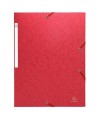 Chem.SansRab.Carte Lustrée Scotten rouge