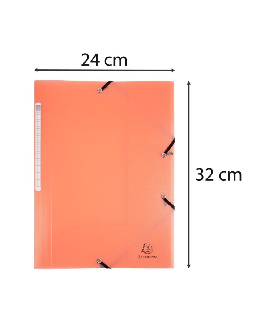 Chem.3rbt elas PP A4 Chrom Pastel Corail