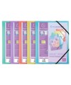 Chem. 3rab elast. PP A4 KREAC PASTEL ass