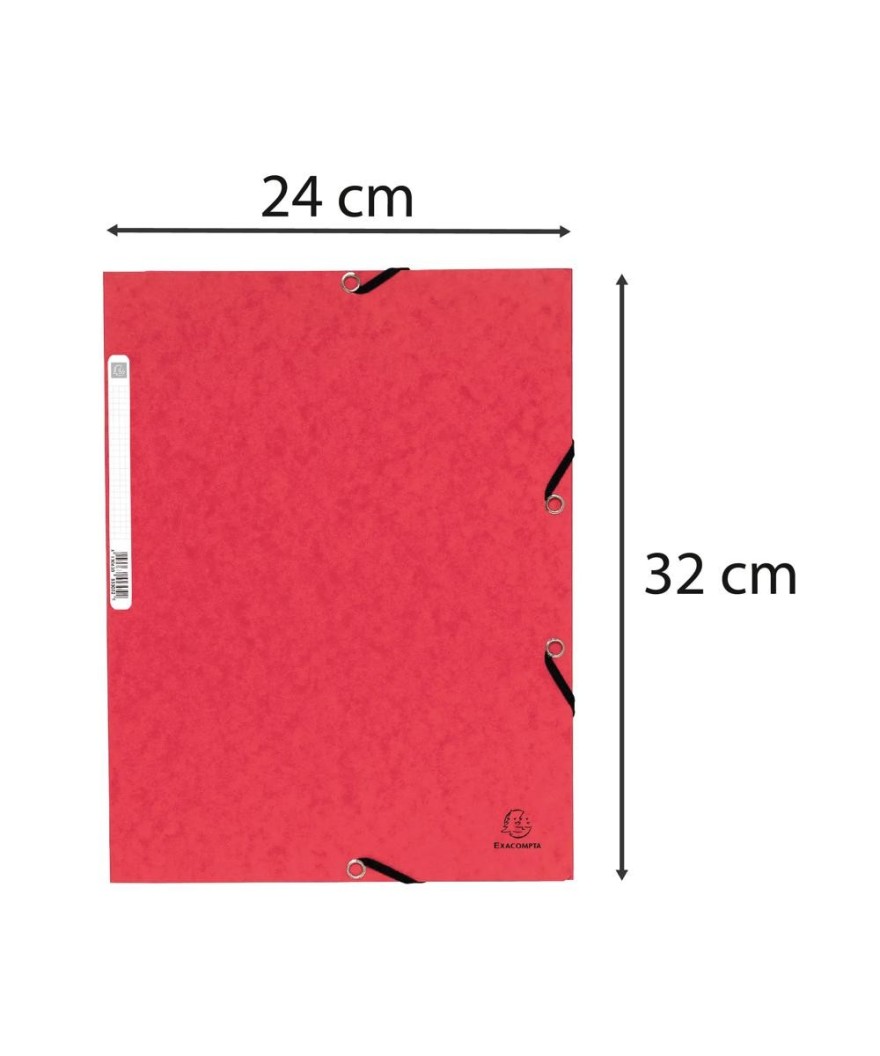 CHEM. 3RAB. 4,5/10ème ELAST+ETIQ ROUGE