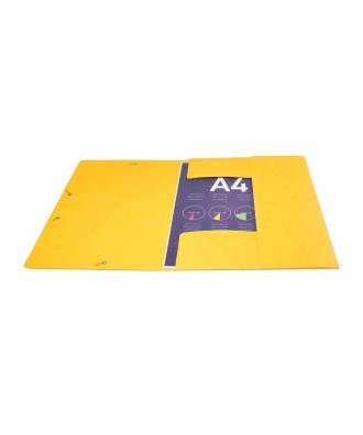 CHEMISE 3 RABATS  SCOTTEN  7/10°JAUNE