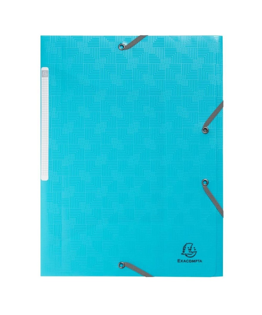 Chem. 3rab+élast. A4 PP Pop'NCo assorti