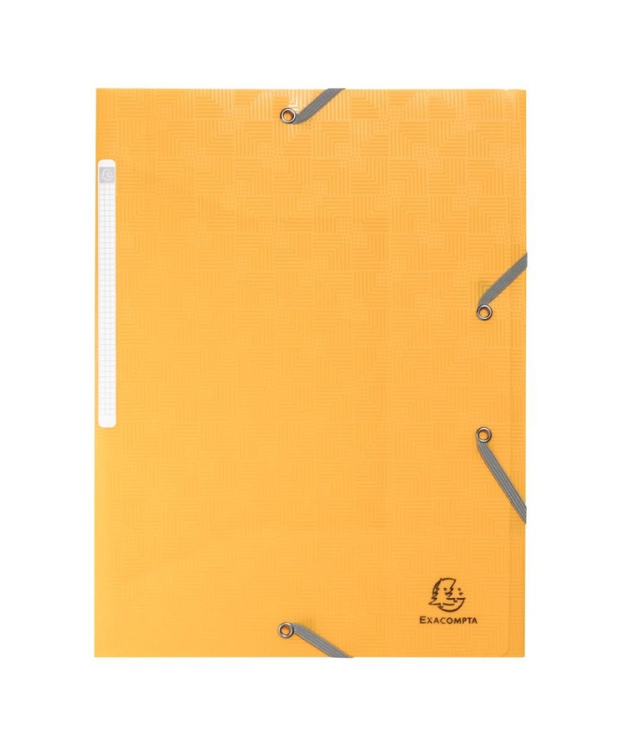 Chem. 3rab+élast. A4 PP Pop'NCo assorti